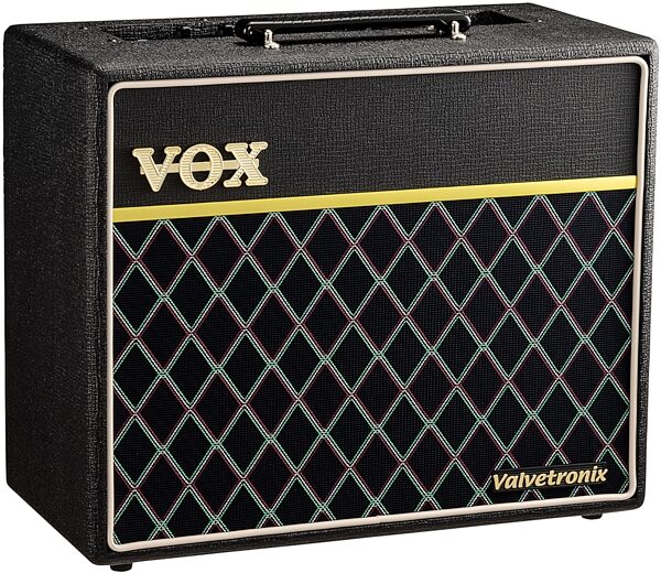 open zoom image for Vox VT40X Modeling Guitar Combo Amplifier (40 Watts), Classic Blue, Action Position Back
