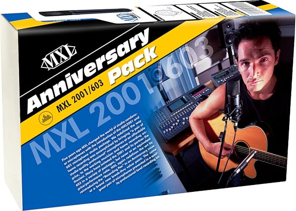 open zoom image for Marshall Electronics MXL Anniversary Microphone Pack, Box