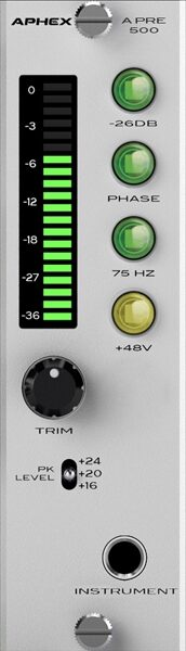 open zoom image for Aphex A-PRE 500 Microphone Preamplifier, Main