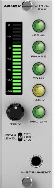 open zoom image for Aphex J PRE 500 Microphone Preamplifier, Main