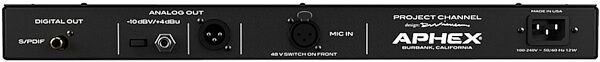 open zoom image for Aphex Project Channel Microphone Preamplifier, Back