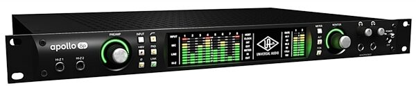 open zoom image for Universal Audio Apollo 8p Quad Thunderbolt Audio Interface, Angle