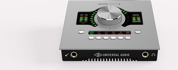 open zoom image for Universal Audio Apollo Twin X Quad Gen 2 Thunderbolt Audio Interface, Studio+ Edition, New, Action Position Back