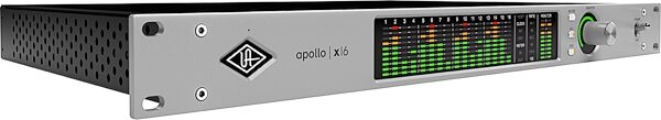 open zoom image for Universal Audio Apollo x16 Gen 2 Thunderbolt Audio Interface, Essentials+ Edition, New, Action Position Back
