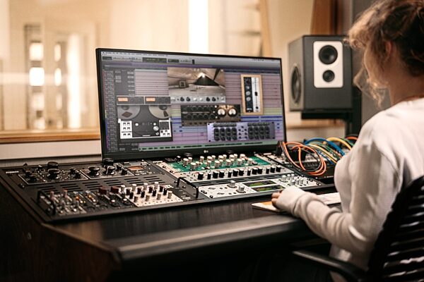 open zoom image for Universal Audio Apollo x6 Gen 2 Thunderbolt Audio Interface, Essentials+ Edition, New, Action Position Back