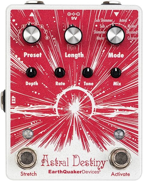 open zoom image for EarthQuaker Devices Astral Destiny Multi-Reverb Pedal, New, Main
