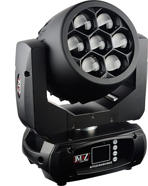 open zoom image for JMAZ Attco Wash 150Z RBGW Moving Head Light, New, Action Position Back