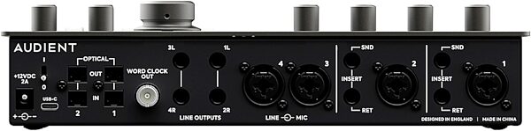 open zoom image for Audient iD44 mkII USB Audio Interface, Open Box (Like New), Action Position Back