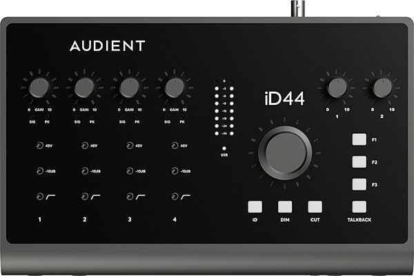 open zoom image for Audient iD44 mkII USB Audio Interface, Open Box (Like New), Action Position Back