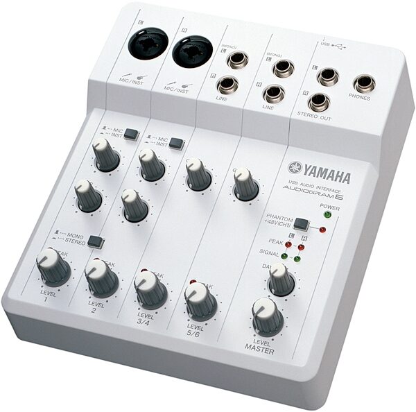 open zoom image for Yamaha Audiogram6 USB Audio Interface (Mac and Windows), Main