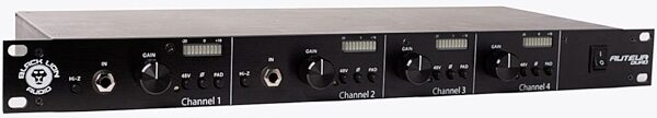 open zoom image for Black Lion Audio Auteur Quad Microphone Preamplifier, 4-Channel, New, Side
