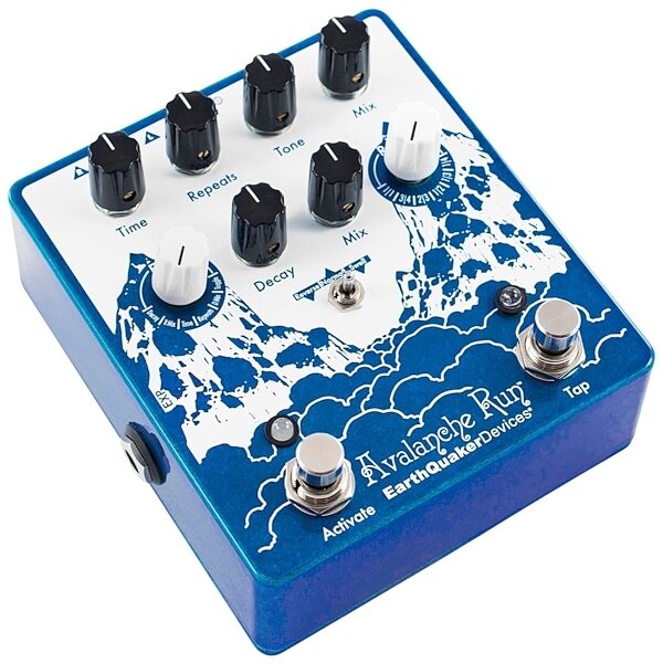 open zoom image for EarthQuaker Devices Avalanche Run V2 Stereo Delay Pedal, New, ve