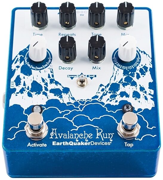 open zoom image for EarthQuaker Devices Avalanche Run V2 Stereo Delay Pedal, New, ve