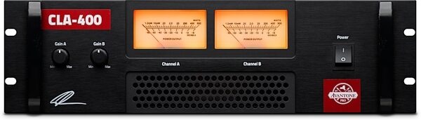 open zoom image for Avantone Pro CLA-400 Stereo Power Amp, New, Action Position Front