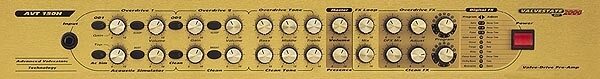 open zoom image for Marshall AVT150H Guitar Amplifier Head with DFX (150 watt, 4 channel), Front Panel