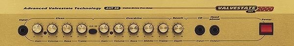 open zoom image for Marshall AVT50 Guitar Combo Amplifier (50 watt, 1x12 inch), Front Panel