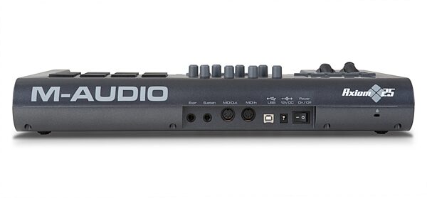 open zoom image for M-Audio Axiom 25 Keyboard MIDI Controller, Rear
