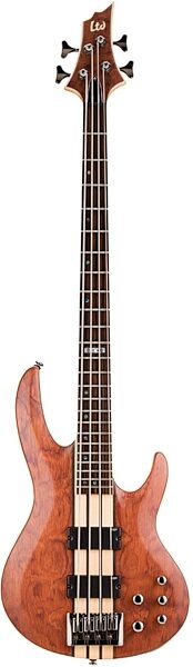 open zoom image for ESP LTD B-4 Electric Bass, Bubinga Top