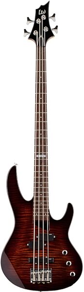 open zoom image for ESP LTD B-50FM Electric Bass, Dark Brown Sunburst