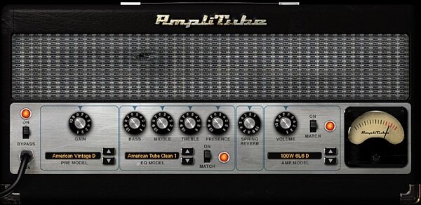 open zoom image for IK Multimedia AmpliTube Jimi Hendrix Amplifier and FX Modeling Software (Mac and Windows), Screenshot - American Vintage D