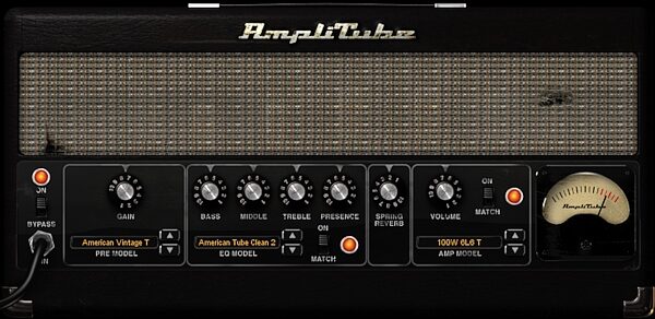 open zoom image for IK Multimedia AmpliTube Jimi Hendrix Amplifier and FX Modeling Software (Mac and Windows), Screenshot - American Vintage T