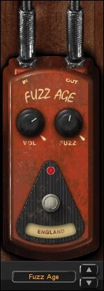 open zoom image for IK Multimedia AmpliTube Jimi Hendrix Amplifier and FX Modeling Software (Mac and Windows), Screenshot - Fuzz Age