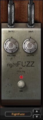 open zoom image for IK Multimedia AmpliTube Jimi Hendrix Amplifier and FX Modeling Software (Mac and Windows), Screenshot - Right Fuzz
