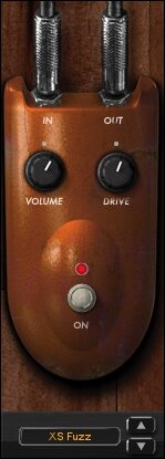 open zoom image for IK Multimedia AmpliTube Jimi Hendrix Amplifier and FX Modeling Software (Mac and Windows), Screenshot - XS Fuzz