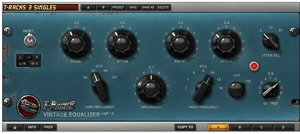open zoom image for IK Multimedia T-RackS 3 Singles Mastering Software (Mac and Windows), Vintage Tube Prog EQ