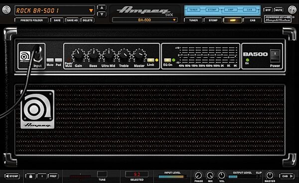 open zoom image for IK Multimedia Total Guitar & Bass Gear Bundle, Ampeg SVX