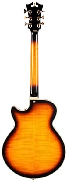 open zoom image for D'Angelico EXSS Semi-Hollow Electric Guitar, Vintage Sunburst - Back
