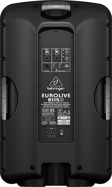 open zoom image for Behringer B115D Eurolive Powered Speaker (1000 Watts, 1x15"), Rear