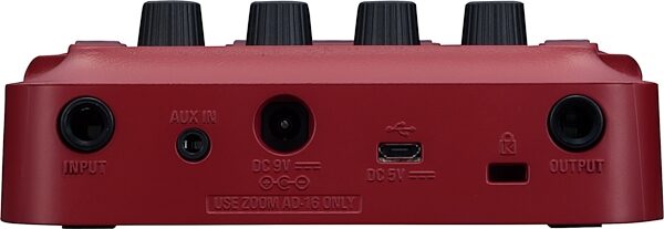 open zoom image for Zoom B1 FOUR Multi-Effects Bass Guitar Pedal, Open Box (Like New), Action Position Back
