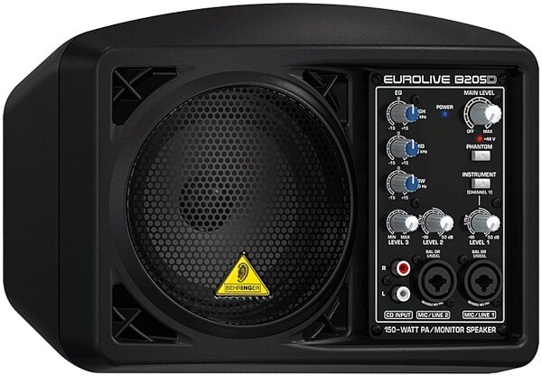 open zoom image for Behringer B205D Eurolive Powered PA System (150 Watts), Main