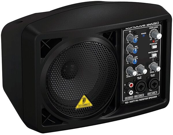 open zoom image for Behringer B205D Eurolive Powered PA System (150 Watts), Left