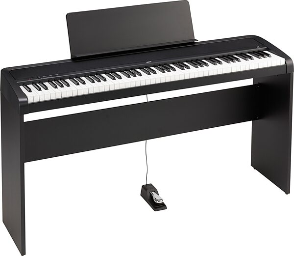 open zoom image for Korg B2 Digital Piano, 88-Key, Black, Open Box (Very Good), Action Position Back