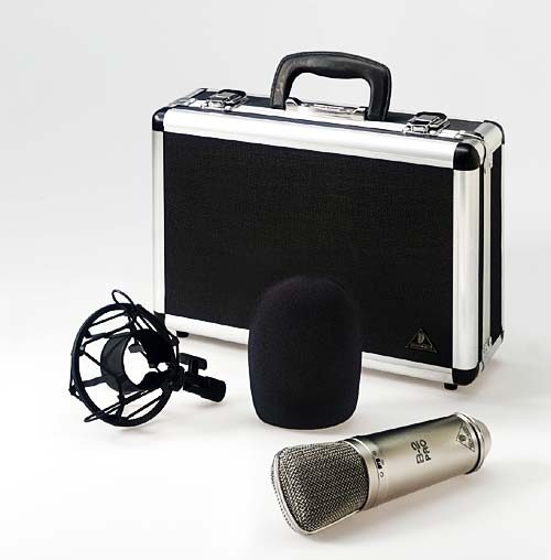 open zoom image for Behringer B-2 Pro Studio Condenser Microphone with Shockmount, With Included Accessories