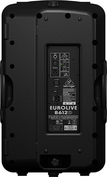 open zoom image for Behringer B612D Eurolive Powered Speaker (1500 Watts and 1x12"), Rear