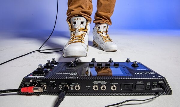 open zoom image for Zoom B6 Bass Multi-Effects Processor, New, Action Position Back