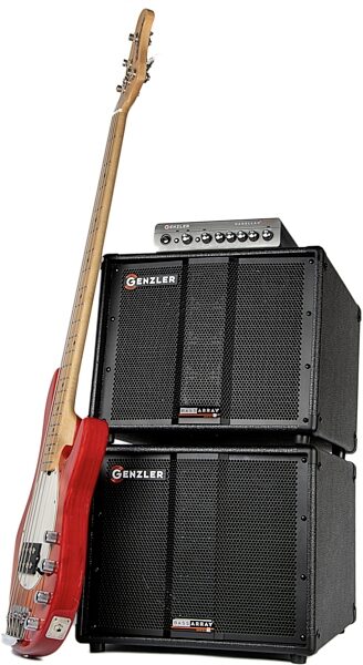 open zoom image for Genzler Magellan 350 Series 2 Combo (MG-350 Amp with BA-10 Cabinet), New, Action Position Back