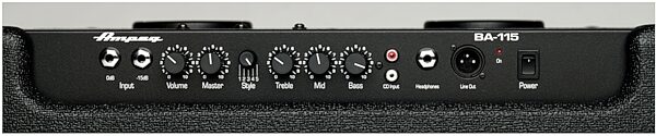 open zoom image for Ampeg BA115 Tilt Back Bass Combo Amplifier (100 Watts, 1x15"), Panel