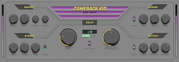 open zoom image for Baby Audio Comeback Kid Audio Plug-in, Digital Download, Screenshot Front