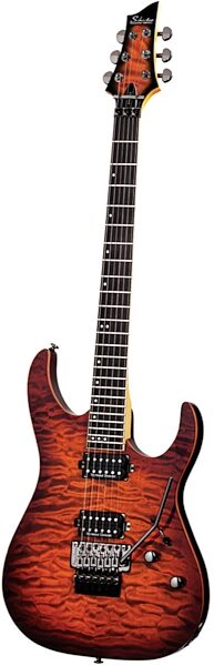 open zoom image for Schecter Banshee 6 FR Passive Electric Guitar, Faded Vintage Sunburst