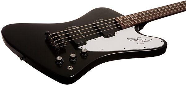 open zoom image for Gibson Thunderbird Short-Scale Electric Bass (with Case), Satin Ebony - Glam View