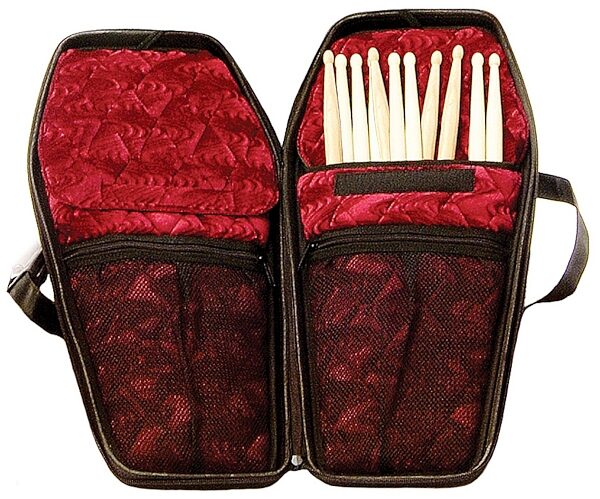 open zoom image for Coffin Case BB100 Drumstick Body Bag, Interior