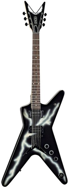 open zoom image for Dean Dimebag Black Bolt Electric Guitar, Main