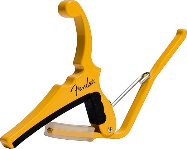 open zoom image for Kyser x Fender Guitar Capo, Butterscotch Blonde, Action Position Back