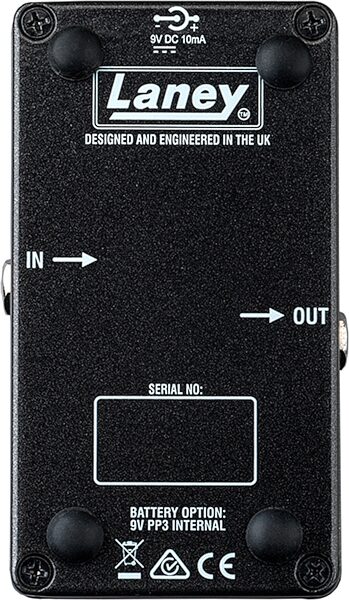 open zoom image for Laney BCC Blackheath 3-Mode Bass Distortion Pedal, New, Action Position Back