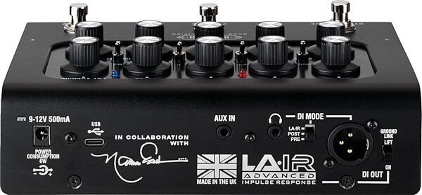 open zoom image for Laney DB-EAST-PRE Nathan East Signature Bass Preamplifier, New, Action Position Back
