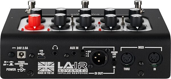 open zoom image for Laney SuperGrace Loudpedal Billy Corgan Pedalboard Amplifier (60 Watts), New, Action Position Back